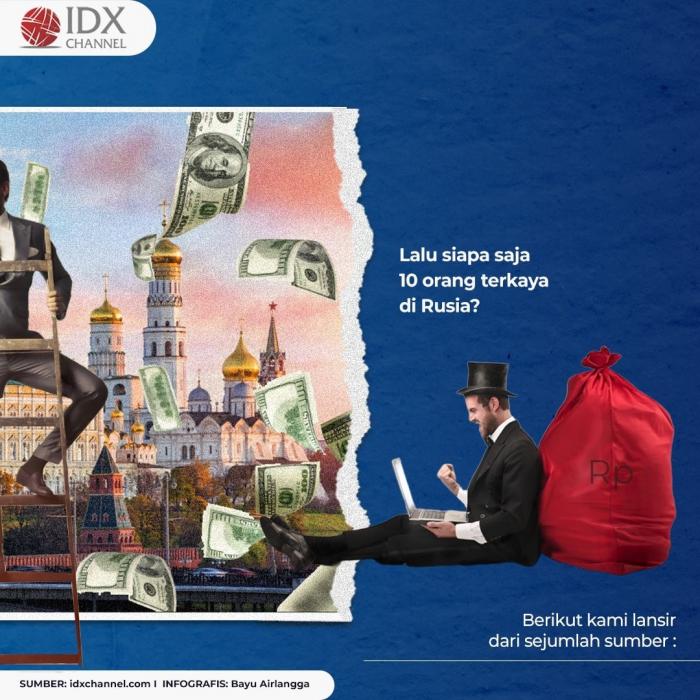 Ini 10 Orang Terkaya di Rusia, No 1 Berharta Rp421 Triliun. (Foto: Tim Digital Marketing IDX Channel)