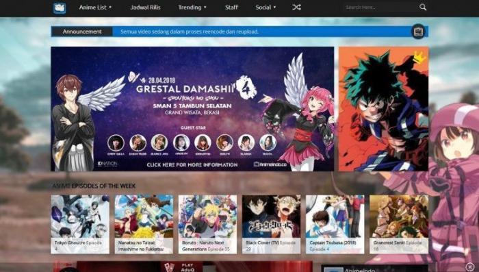 Cocok Buat Weekend! Catat Situs Nonton Streaming Anime Online Terbaik -  Bagian all