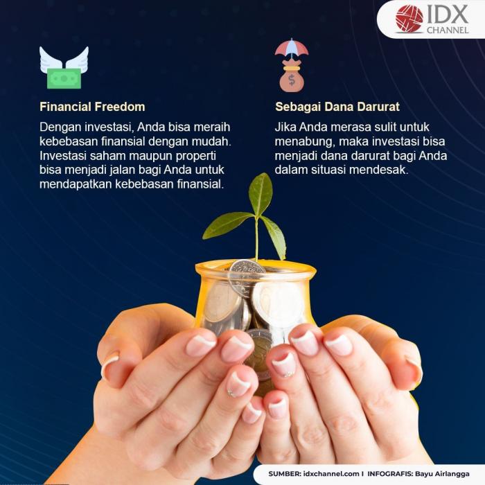 5 Keuntungan Investasi Sejak Dini, Demi Masa Depan yang Tenang. (Foto : Tim Digital Marketing IDX Channel)