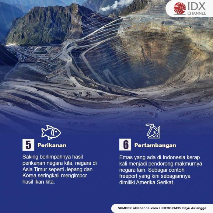 6 Kekayaan yang Ada di Indonesia dan Bikin Negara Lain Ngiri. (Foto : Tim Digital Marketing IDX Channel)