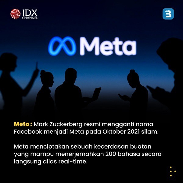 Kulik Kondisi Saham Perusahaan yang Miliki Teknologi AI, Ada Google hingga Meta. (Foto : Tim Digital Marketing IDX Channel)
