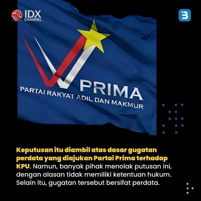 Pemilu Ditunda? Begini Efeknya Terhadap Pasar Saham dan Ekonomi RI. (Foto : Tim Digital Marketing IDX Channel)