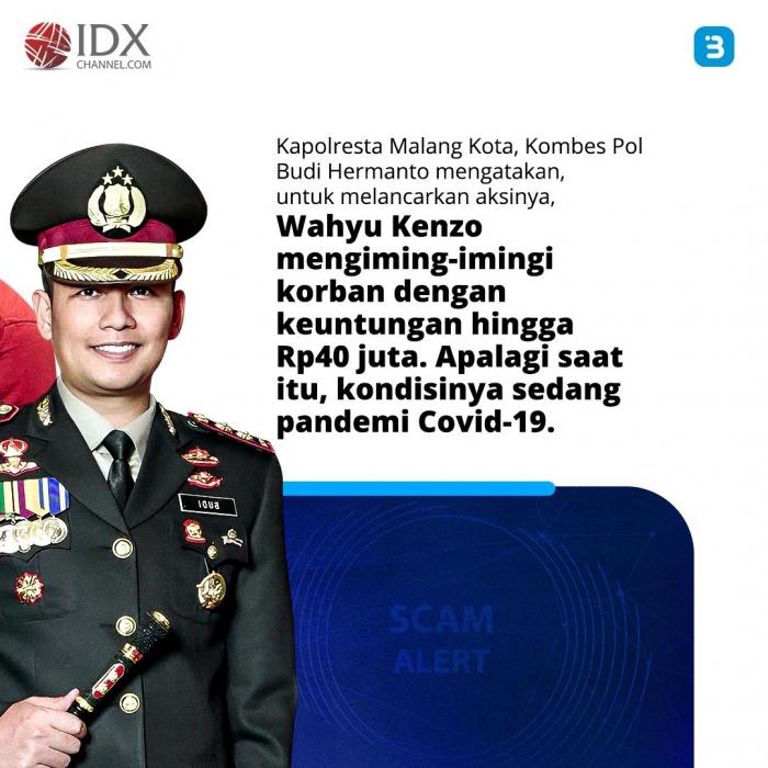 Kasus Robot Trading ATG, Crazy Rich Surabaya Wahyu Kenzo Tipu 25 Ribu Orang, Kerugian Hampir Rp9 Triliun. (Foto : Tim Digital Marketing IDX Channel)