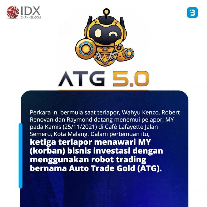 Kasus Robot Trading ATG, Crazy Rich Surabaya Wahyu Kenzo Tipu 25 Ribu Orang, Kerugian Hampir Rp9 Triliun. (Foto : Tim Digital Marketing IDX Channel)