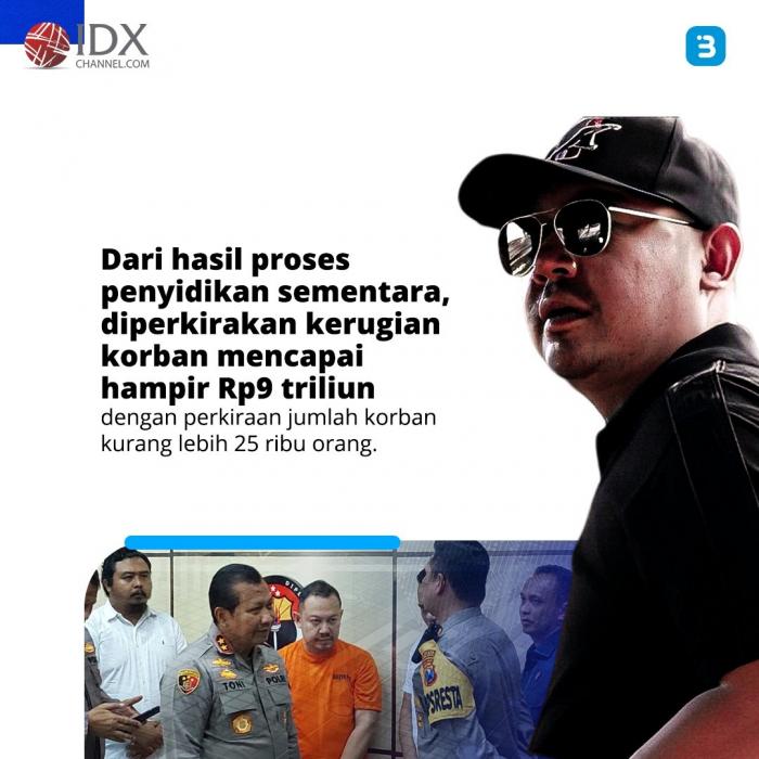 Kasus Robot Trading ATG, Crazy Rich Surabaya Wahyu Kenzo Tipu 25 Ribu Orang, Kerugian Hampir Rp9 Triliun. (Foto : Tim Digital Marketing IDX Channel)