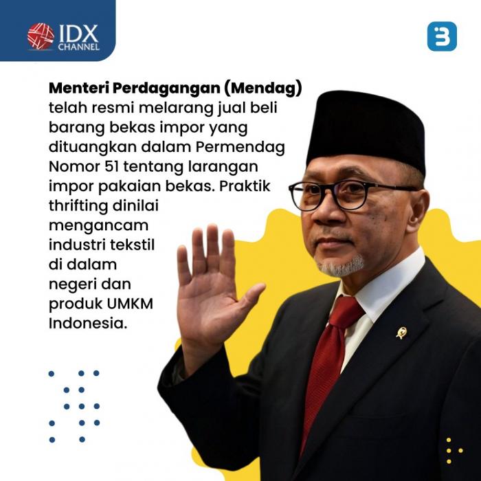 Thrifthing Dapat Mengancam UMKM Dalam Negeri (Foto : Tim Digital Marketing IDX Channel)
