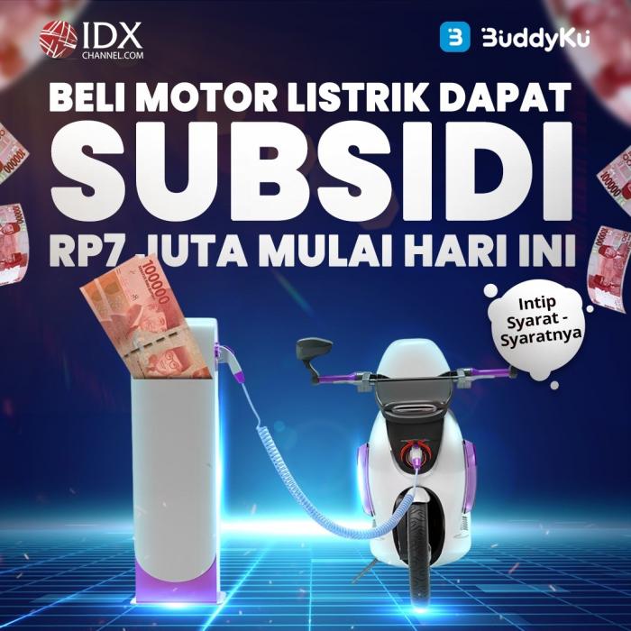 Beli Motor Listrik Dapat Subsidi Rp7 Juta Mulai Hari Ini, Intip Syarat ...