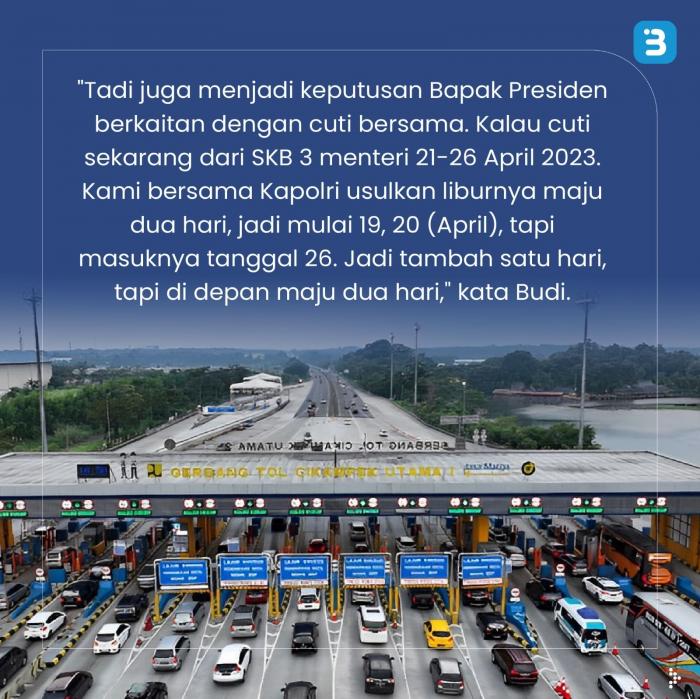 Cuti Bersama Lebaran Maju Jadi 19 April, THR Cair Lebih Cepat (Foto : Tim Digital Marketing IDX Channel)