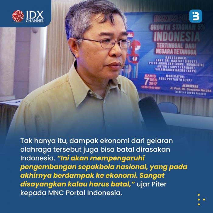 RI Batal Jadi Tuan Rumah Piala Dunia U-20, Rugi Berapa? (Foto : Tim Digital Marketing IDX Channel)