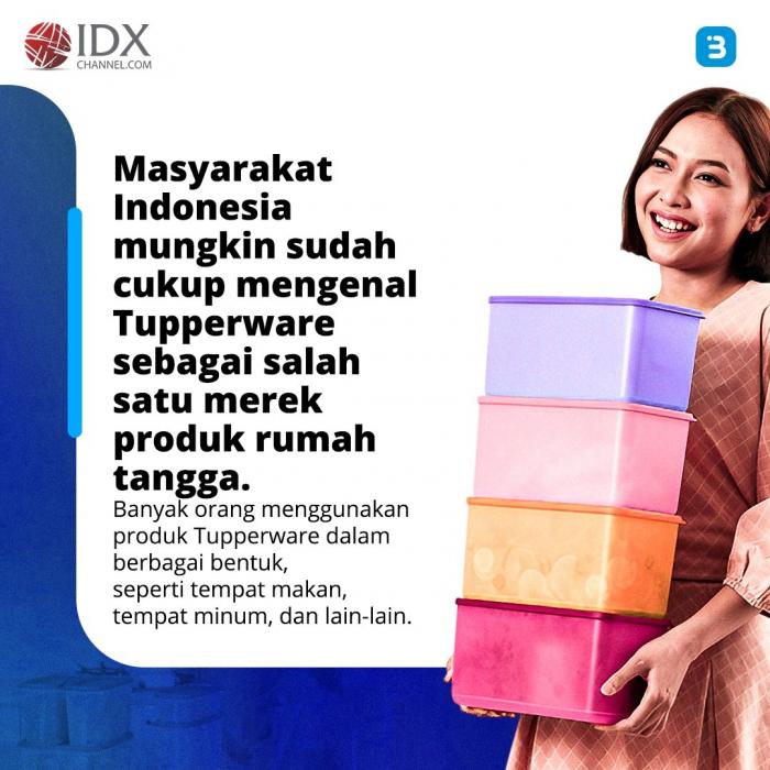 Tupperware yang Jadi Kesayangan Ibu-ibu, Kini Terancam Bangkrut (Foto : Tim Digital Marketing IDX Channel)