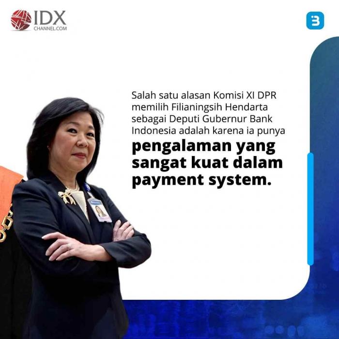 Yuk Kenalan Dengan Deputi Gubernur Indonesia, Filianingsih Hendarta (Foto : Tim Digital Marketing IDX Channel)