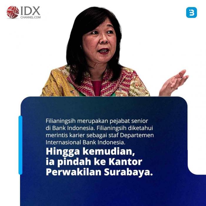 Yuk Kenalan Dengan Deputi Gubernur Indonesia, Filianingsih Hendarta (Foto : Tim Digital Marketing IDX Channel)
