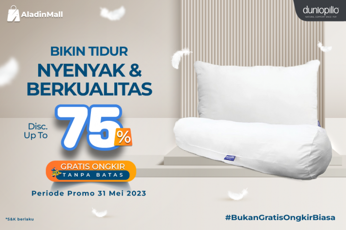 Dunlopillo new arrivals granulatex pillow