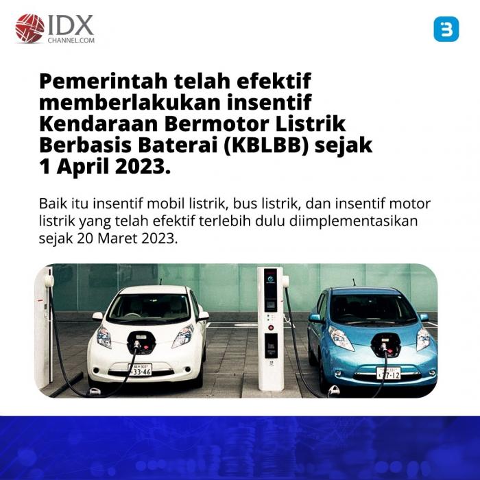 Sosialisasi Subsidi Pembelian Kendaraan Listrik Dilakukan Serentak, Ini Deretan Emiten yang Makin Kinclong  (Foto : Tim Digital Marketing IDX Channel)
