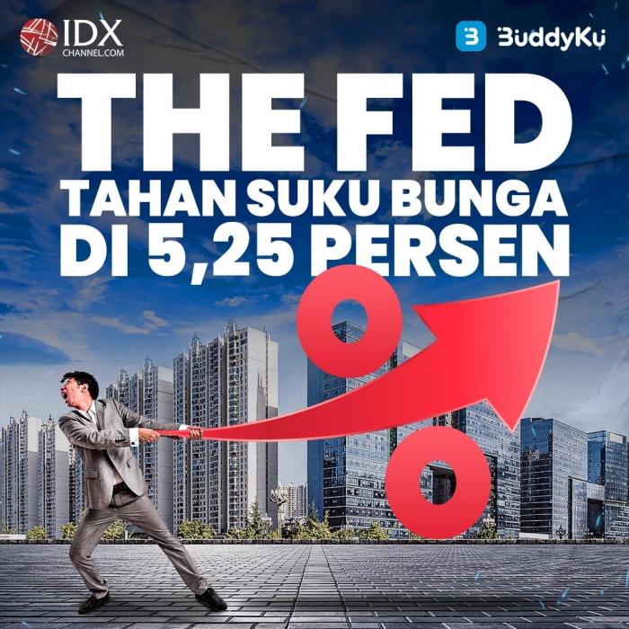 The Fed Tahan Suku Bunga di 5,25 Persen (Foto : Tim Digital Marketing IDX Channel)