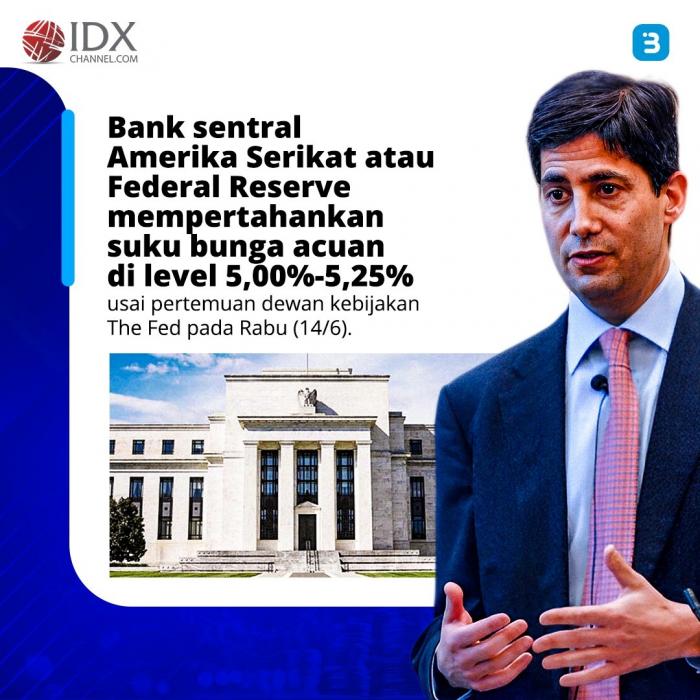 The Fed Tahan Suku Bunga Di 5,25 Persen