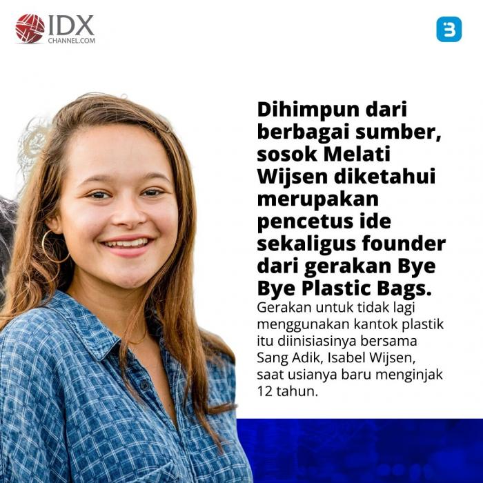 Sri Mulyani Bangga dengan Melati Wijsen, Aktivis Muda Indonesia (Foto : Tim Digital Marketing IDX Channel)