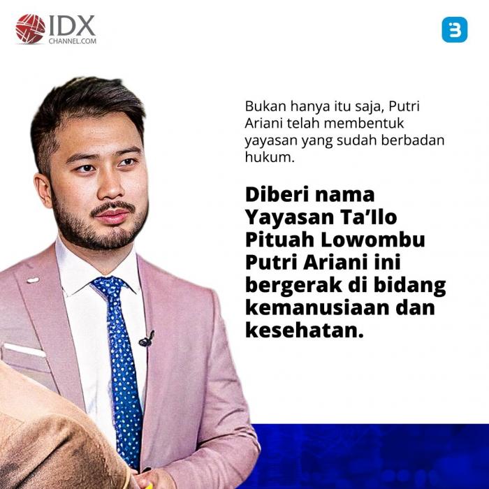 Putri Ariani Bangun Perusahaan Digital, Gandeng Pengusaha Rudy Salim (Foto : Tim Digital Marketing IDX Channel)