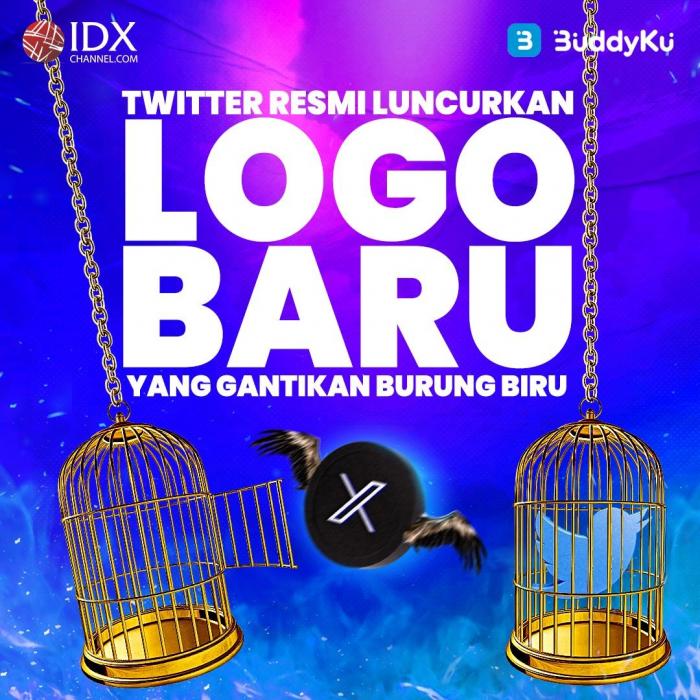 Twitter Resmi Luncurkan Logo Baru Yang Gantikan Burung Biru