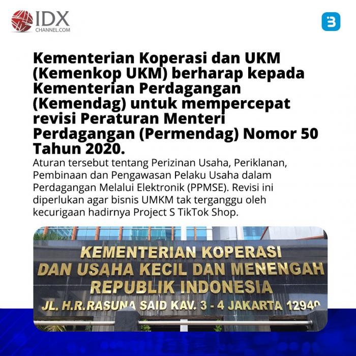 Project S TikTok, Peluang atau Petaka Bagi UMKM RI? (Foto : Tim Digital Marketing IDX Channel)