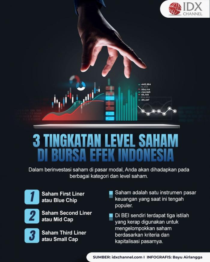 3 Tingkatan Level Saham di Bursa Efek Indonesia, Investor Wajib Tahu (Foto : Tim Digital Marketing IDX Channel)