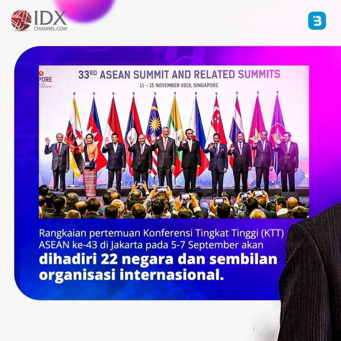 Rangkaian KTT ASEAN akan Dihadiri 22 Negara (Foto : Tim Digital Marketing IDX Channel)