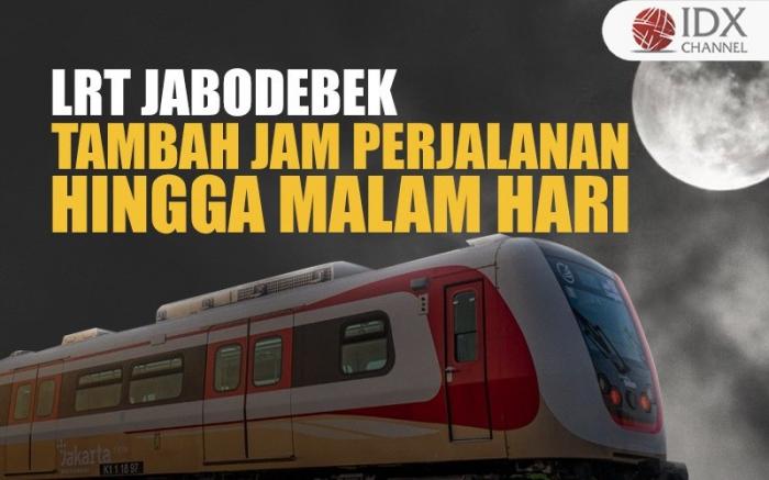 LRT Jabodebek Tambah Jam Perjalanan hingga Malam Hari, Ini Rincian Jadwal Terbarunya  (Foto : Tim Digital Marketing IDX Channel)