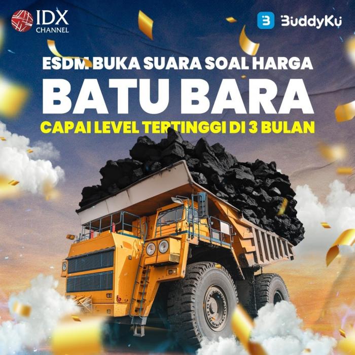 ESDM Buka Suara Soal Harga Batu Bara Capai Level Tertinggi Di 3 Bulan