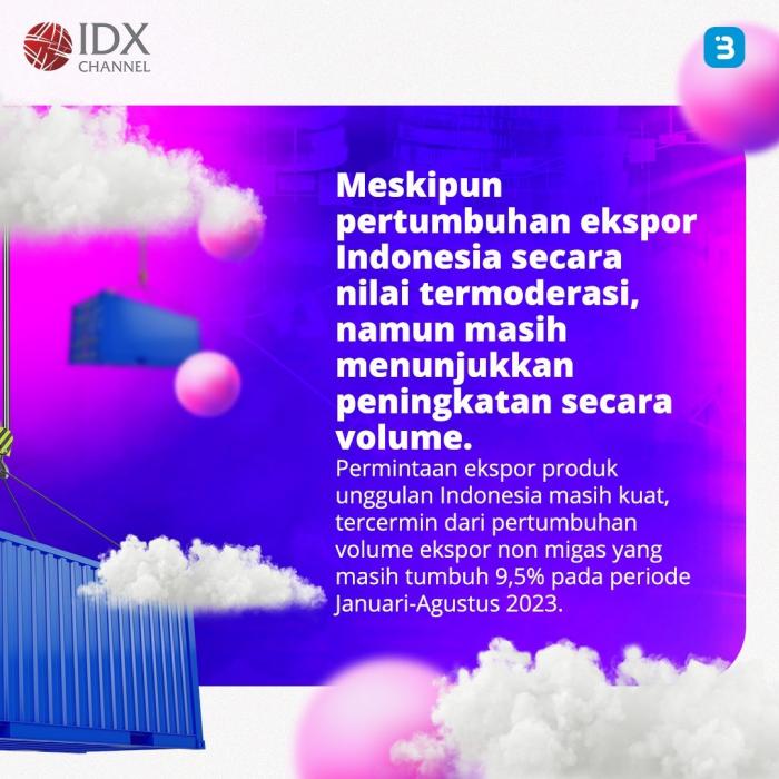 Neraca Dagang RI Cetak Surplus Lagi, Kemenkeu: Resiliensi Masih Terjaga dengan Baik (Foto : Tim Digital Marketing IDX Channel)