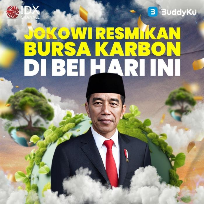 Jokowi Resmikan Bursa Karbon di BEI Hari Ini (Foto : Tim Digital Marketing IDX Channel)