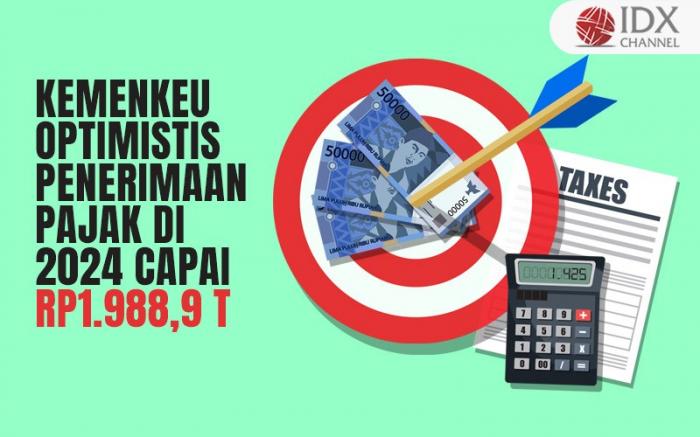 Kemenkeu Optimistis Penerimaan Pajak di 2024 Capai Rp1.988,9 Triliun (Foto : Tim Digital Marketing IDX Channel)