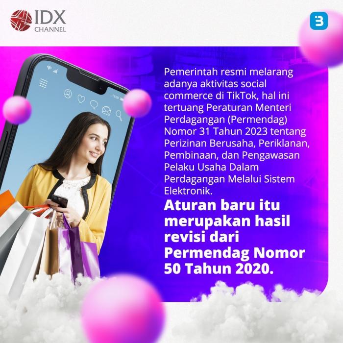 Mendag akan Bentuk Tim Khusus untuk Awasi Perdagangan Lewat Sistem Elektronik (Foto : Tim Digital Marketing IDX Channel)