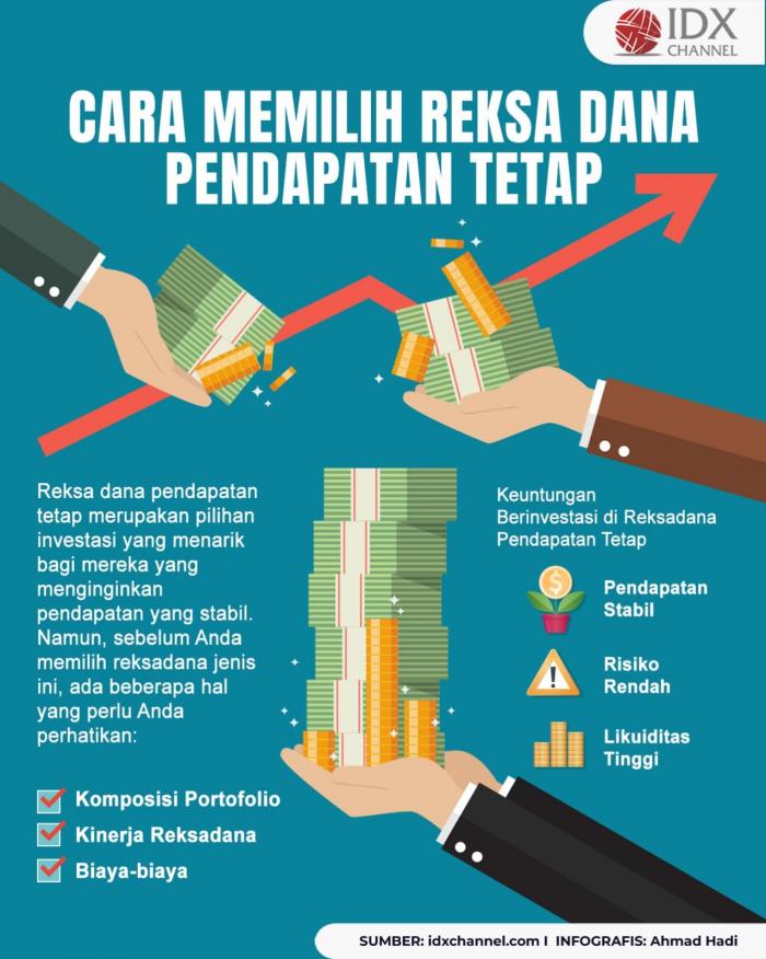 Inilah Cara Memilih Reksa Dana Pendapatan Tetap (Foto : Tim Digital Marketing IDX Channel)