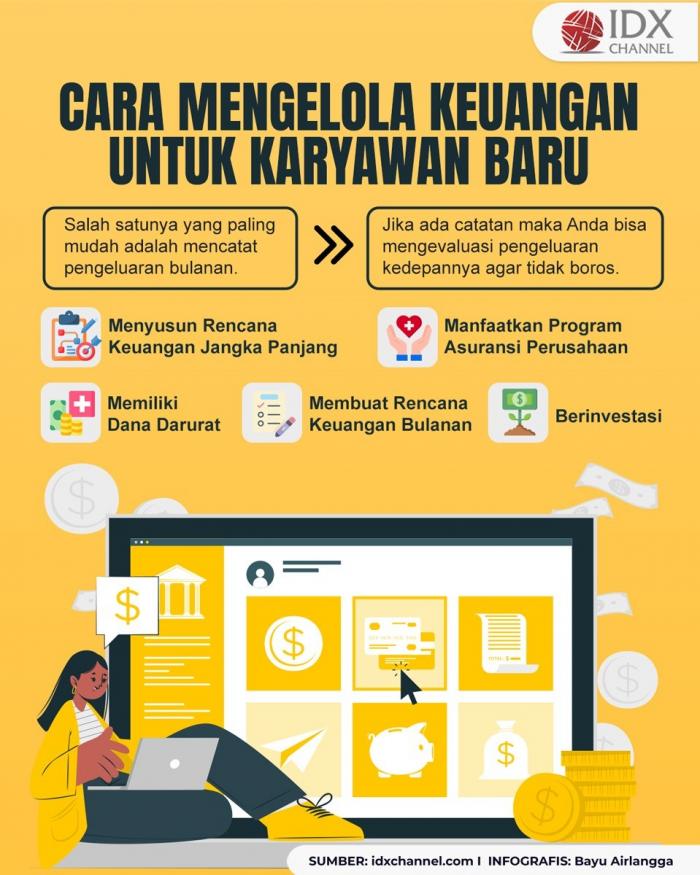 Cara Mengelola Keuangan untuk Karyawan Baru, Termasuk Memiliki Dana Darurat (Foto : Tim Digital Marketing IDX Channel)