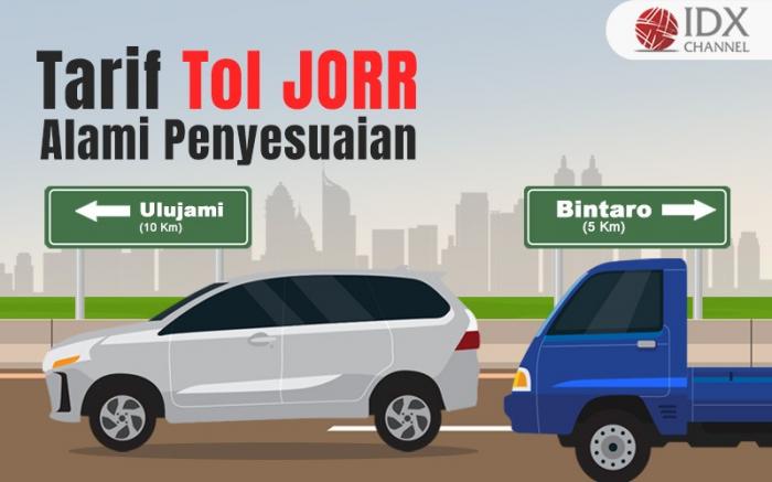 Mulai Esok Tarif Tol JORR Alami Penyesuaian, Ini Daftar Harganya (Foto : Tim Digital Marketing IDX Channel)
