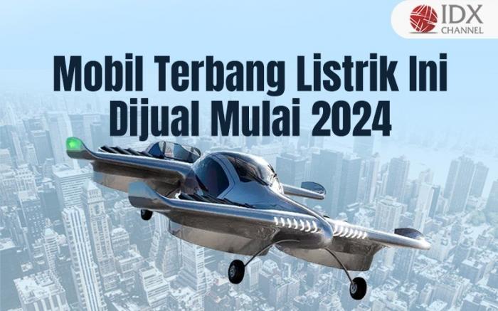 Mobil Terbang Listrik Ini Dijual Mulai 2024, Intip Spesifikasinya