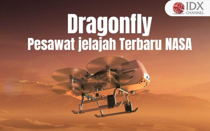 Melihat Kecanggihan Dragonfly, Pesawat Penjelajah Teranyar NASA (Foto : Tim Digital Marketing IDX Channel)