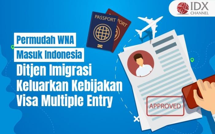Permudah WNA Masuk Indonesia, Ditjen Imigrasi Keluarkan Kebijakan Visa Multiple Entry 5 Tahun (Foto : Tim Digital Marketing IDX Channel)