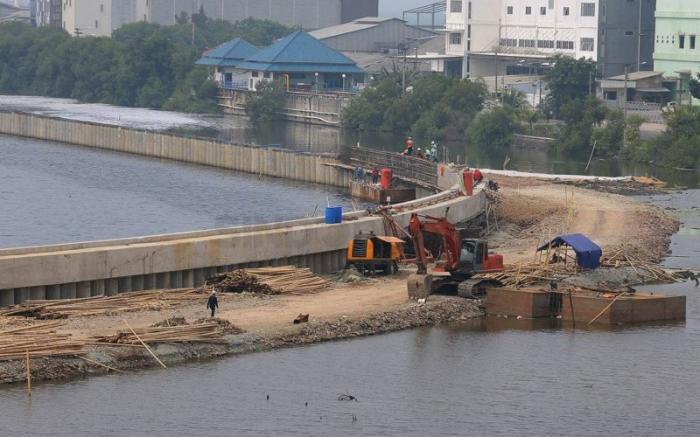 Proyek Giant Sea Wall Dapat Perhatian Investor Eropa hingga Timur Tengah. Foto: iNews Media Group.