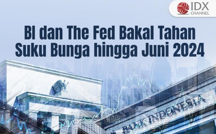BI dan The Fed Bakal Tahan Suku Bunga hingga Juni 2024 (Foto : Tim Digital Marketing IDX Channel)