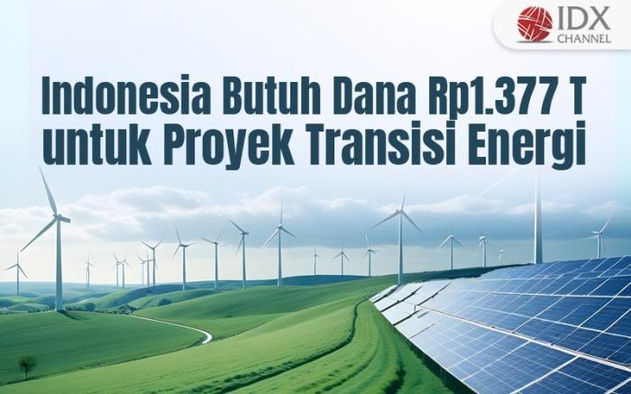 Indonesia Butuh Dana Rp1.377 Triliun untuk Proyek Transisi Energi (Foto : Tim Digital Marketing IDX Channel)