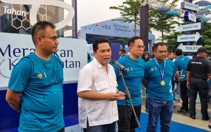 Menteri BUMN Erick Thohir (Suparjo Ramalan/MPI)