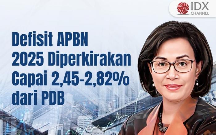 Sri Mulyani: Defisit APBN 2025 Diperkirakan Capai 2,45-2,82 Persen dari PDB (Foto : Tim Digital Marketing IDX Channel)