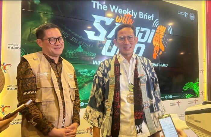 Menteri Sandiaga Uno menyebut ITIF 2024 menghasilkan nilai investasi dengan total Rp862 miliar.