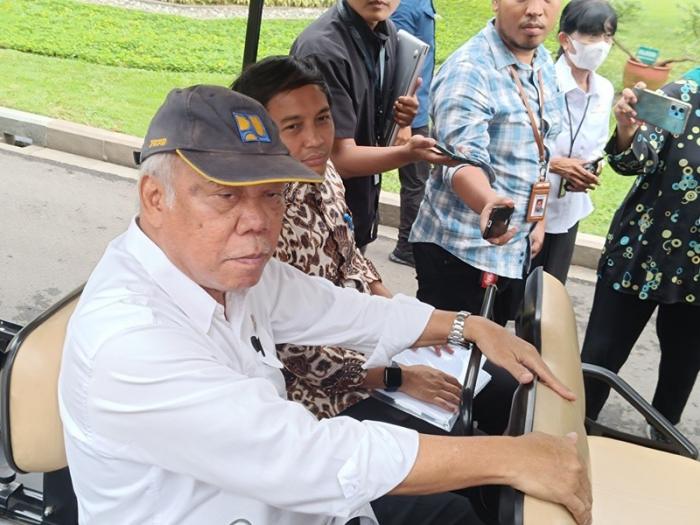 Jokowi Siap Ngantor di IKN Bulan Ini, Basuki: Kalau Air Sudah Masuk (foto raka dwi)