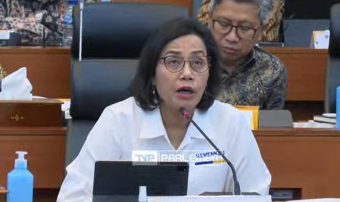 Sri Mulyani Curhat di DPR, Sebut Jadi Menkeu Tidak Enak. (Foto: MNC Media)