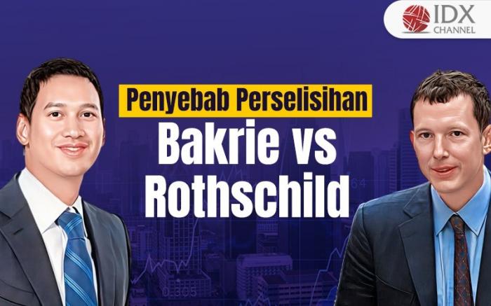 Inilah Penyebab Perselisihan Bakrie vs Rothschild. Grafis: Bayu Airlangga