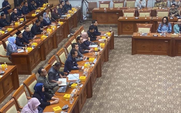 DPR Minta Hakim Tak Lanjutkan Cuti Massal usai Sampaikan Aspirasi. (Foto: MNC Media)