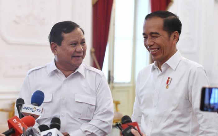 Presiden Prabowo Subianto dan Presiden ketujuh RI Joko Widodo (MNC Media)