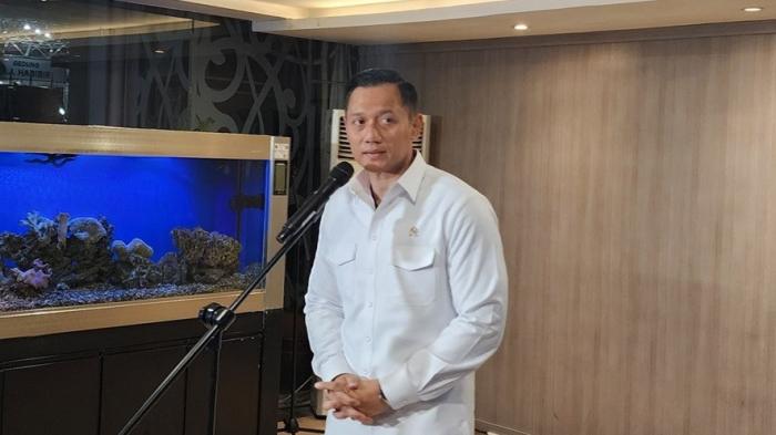 Giant Sea Wall Jadi Perhatian Prabowo, AHY: Sedang Terus Kita Pelajari. (Foto MNC Media)
